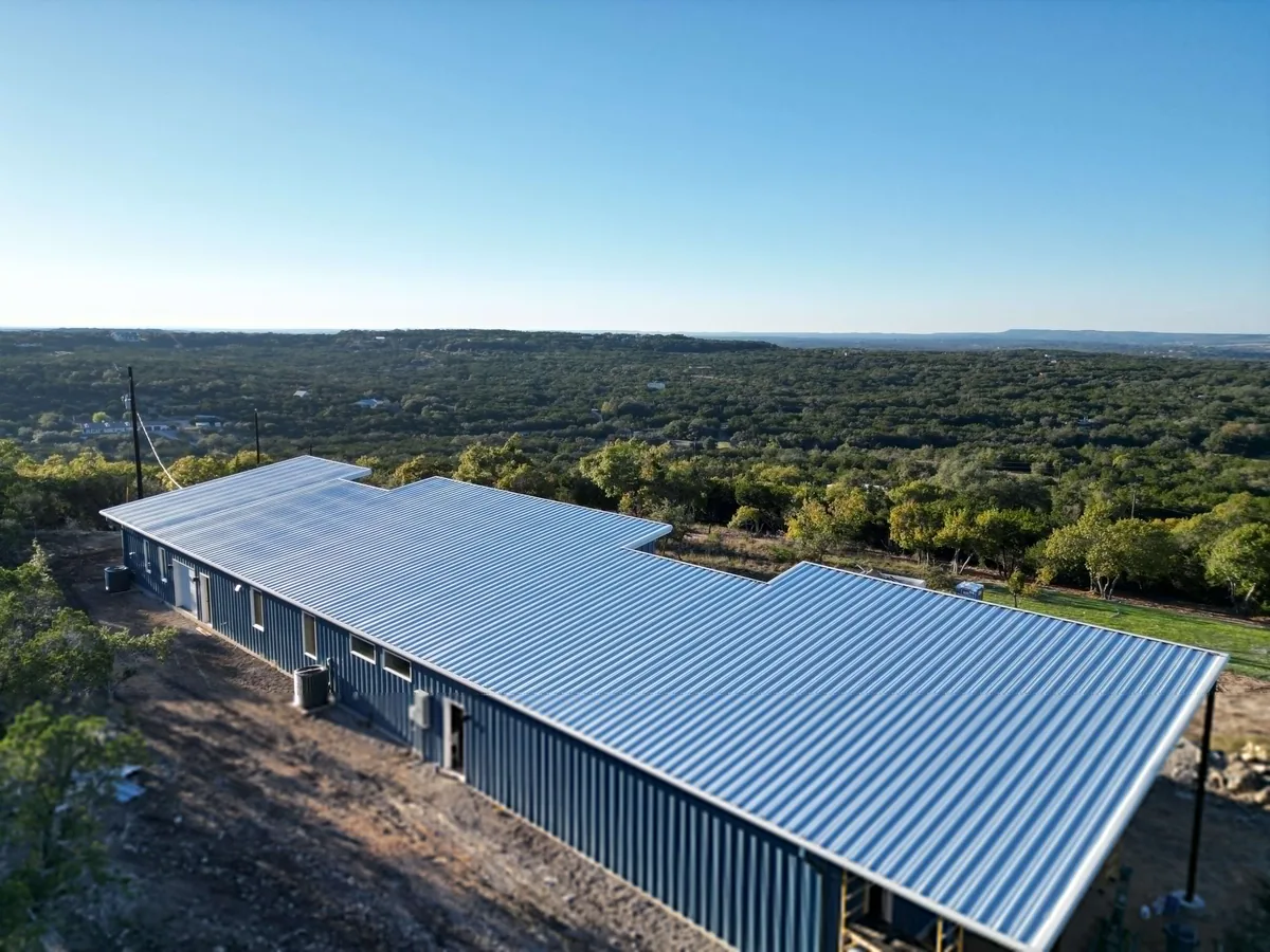 Barnhaus custom home exterior